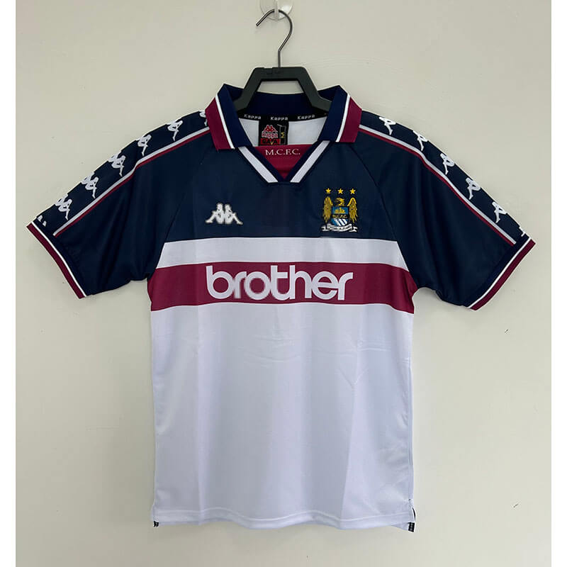Camiseta Manchester City Retro 1997/98 Away